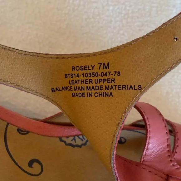 BARETRAPS ROSELY LEATHER SLIP ON SHOES - SZ 7M - Picture 8 of 8